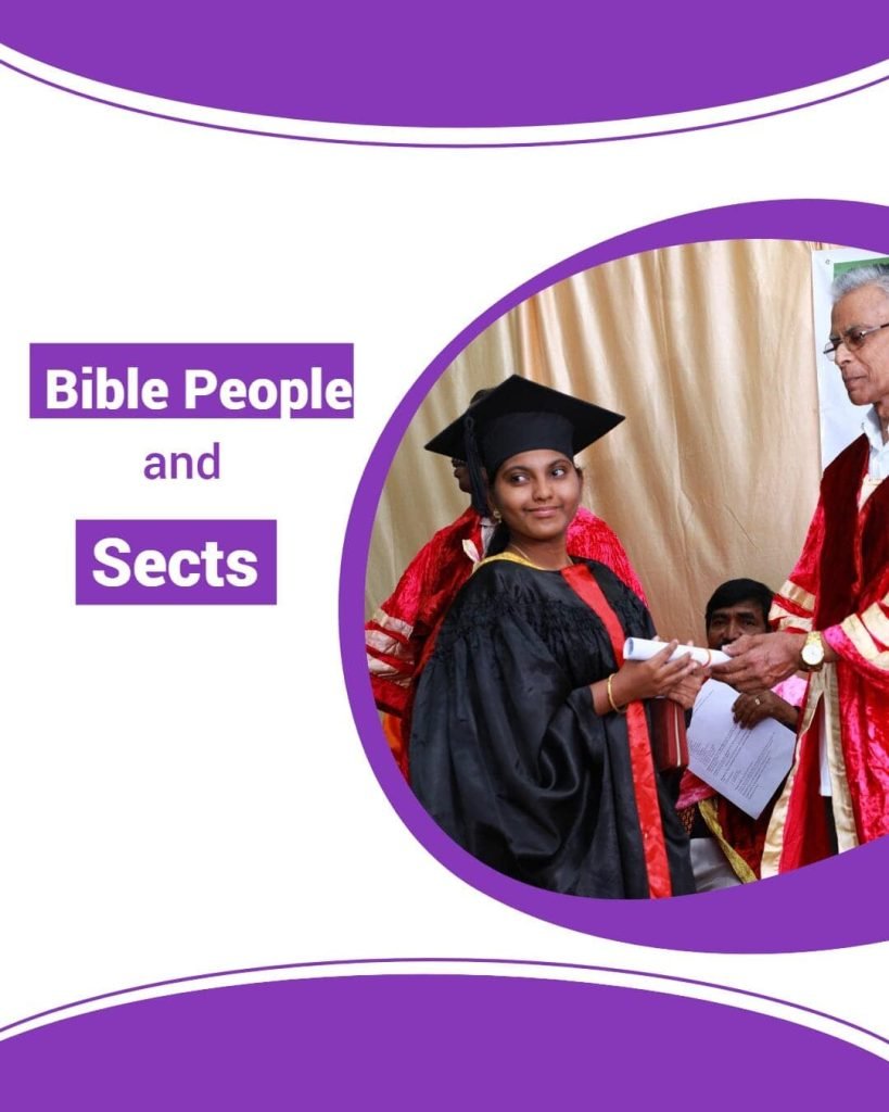 Bible People and sects